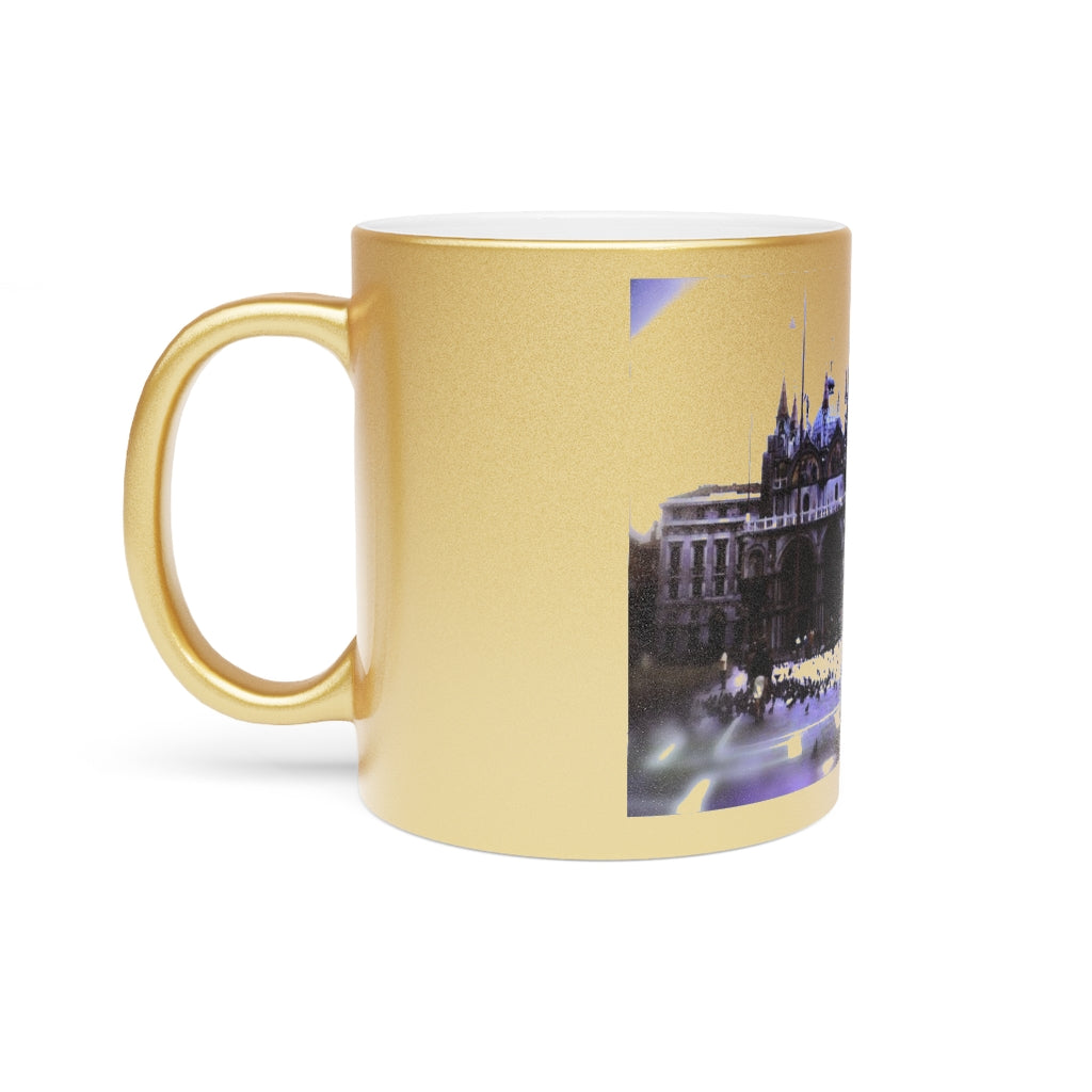 San Marco Cathedral Metallic Mug (Silver\Gold)