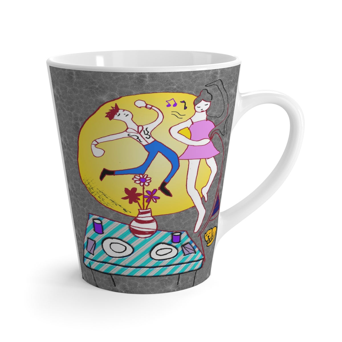 Dancin In The Moonlight Latte Mug