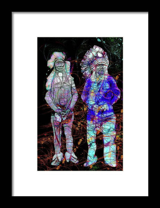 Tribal American - Framed Print