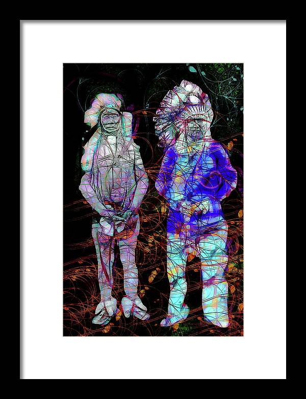 Tribal American - Framed Print