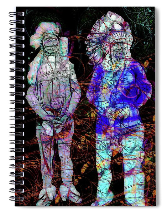 Tribal American - Spiral Notebook