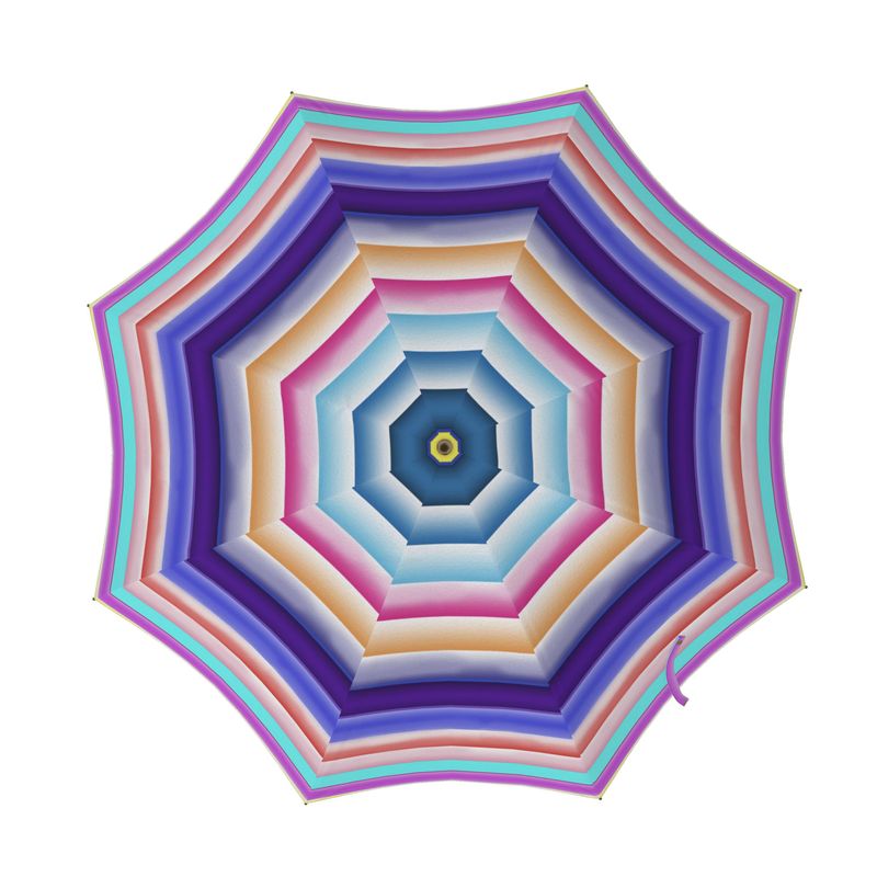 Cotton Candy Stripes Umbrella