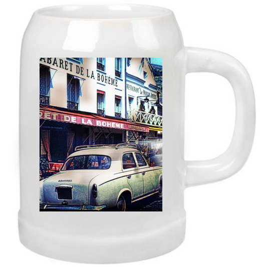 Boccale Birra Paris Cafe 1967 Beer Mug