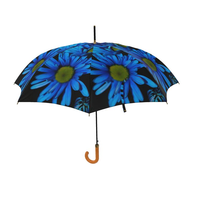 Blue Daisy Umbrella