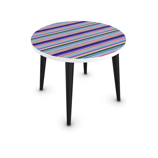 Cotton Candy Stripes Coffee Table