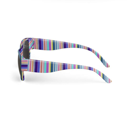 Cotton Candy Stripes Sunglasses
