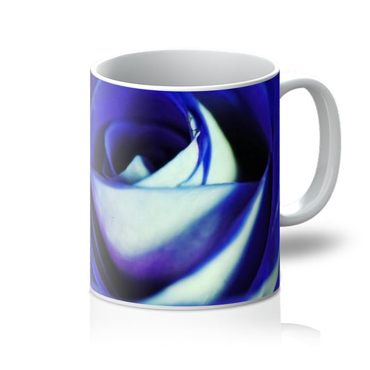 Blue Rose Mug