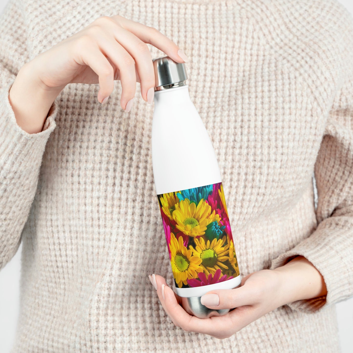 Bright Daisy Bouquet 20oz Insulated Bottle