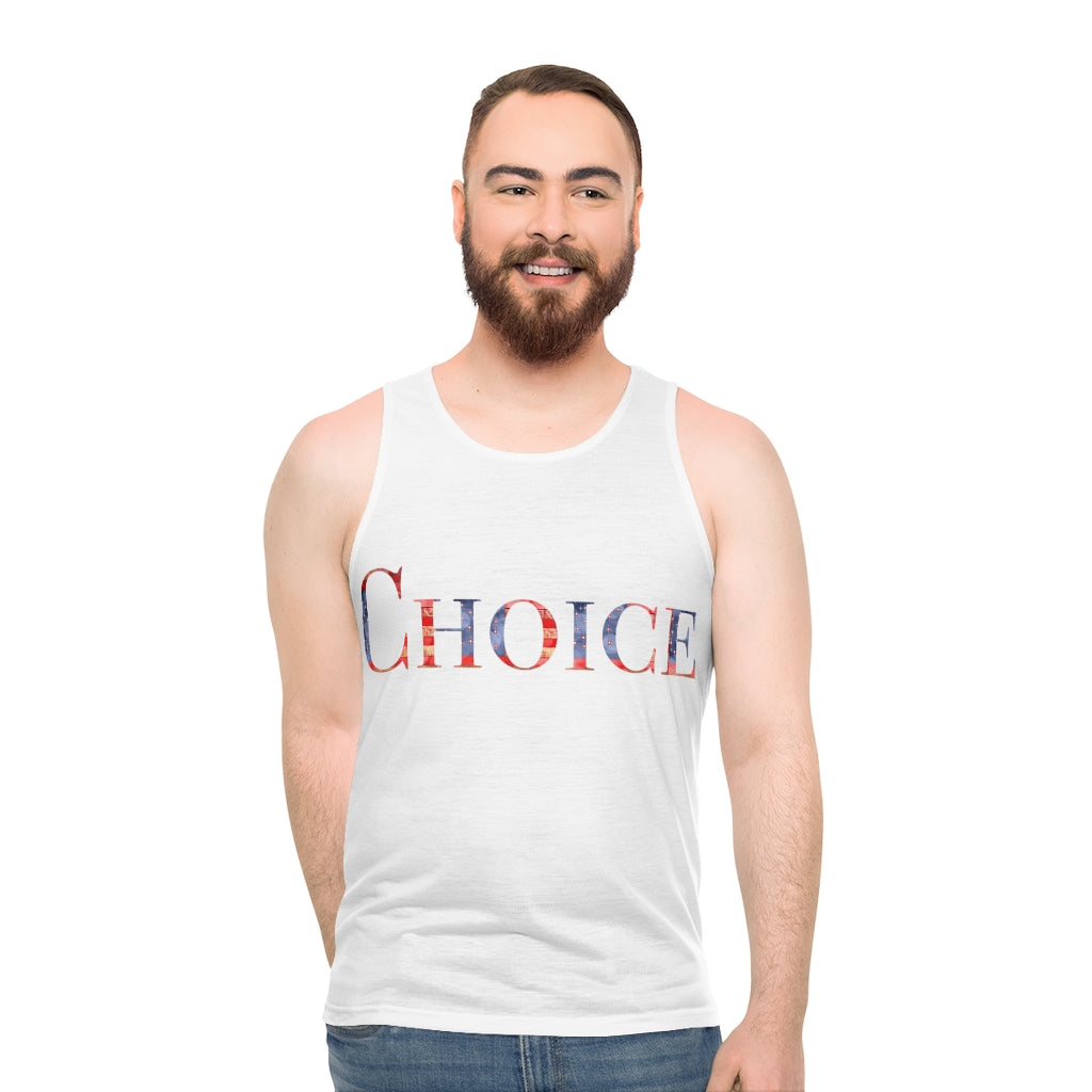 Pro Choice Unisex Tank Top (AOP)