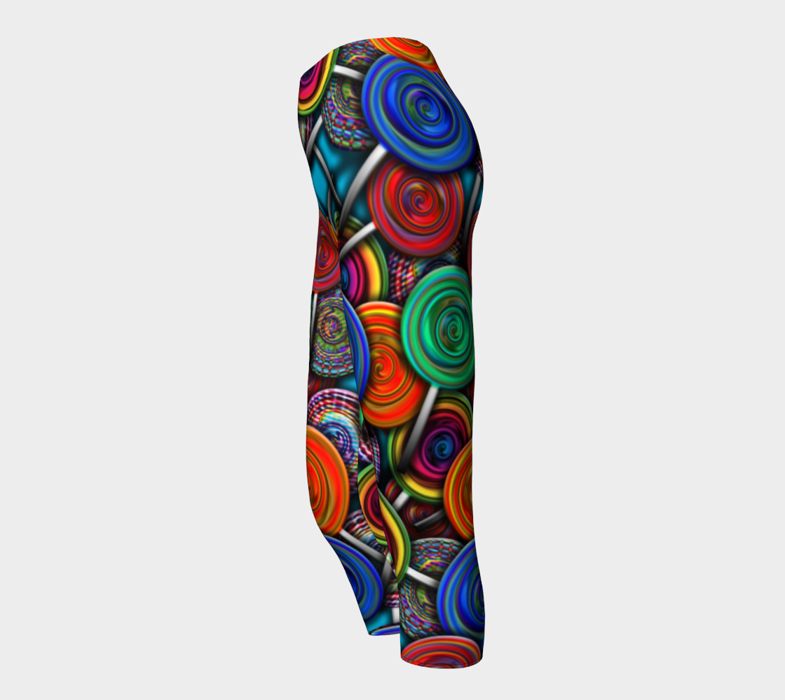 Colorful Lollipops Capris