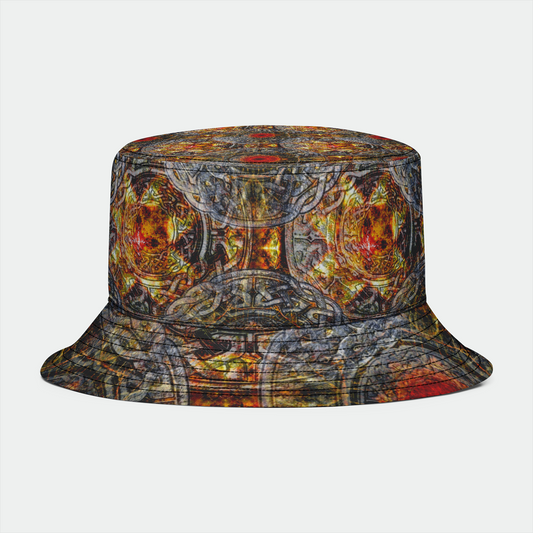 Gold and Silver Celtic Knot Bucket Hat