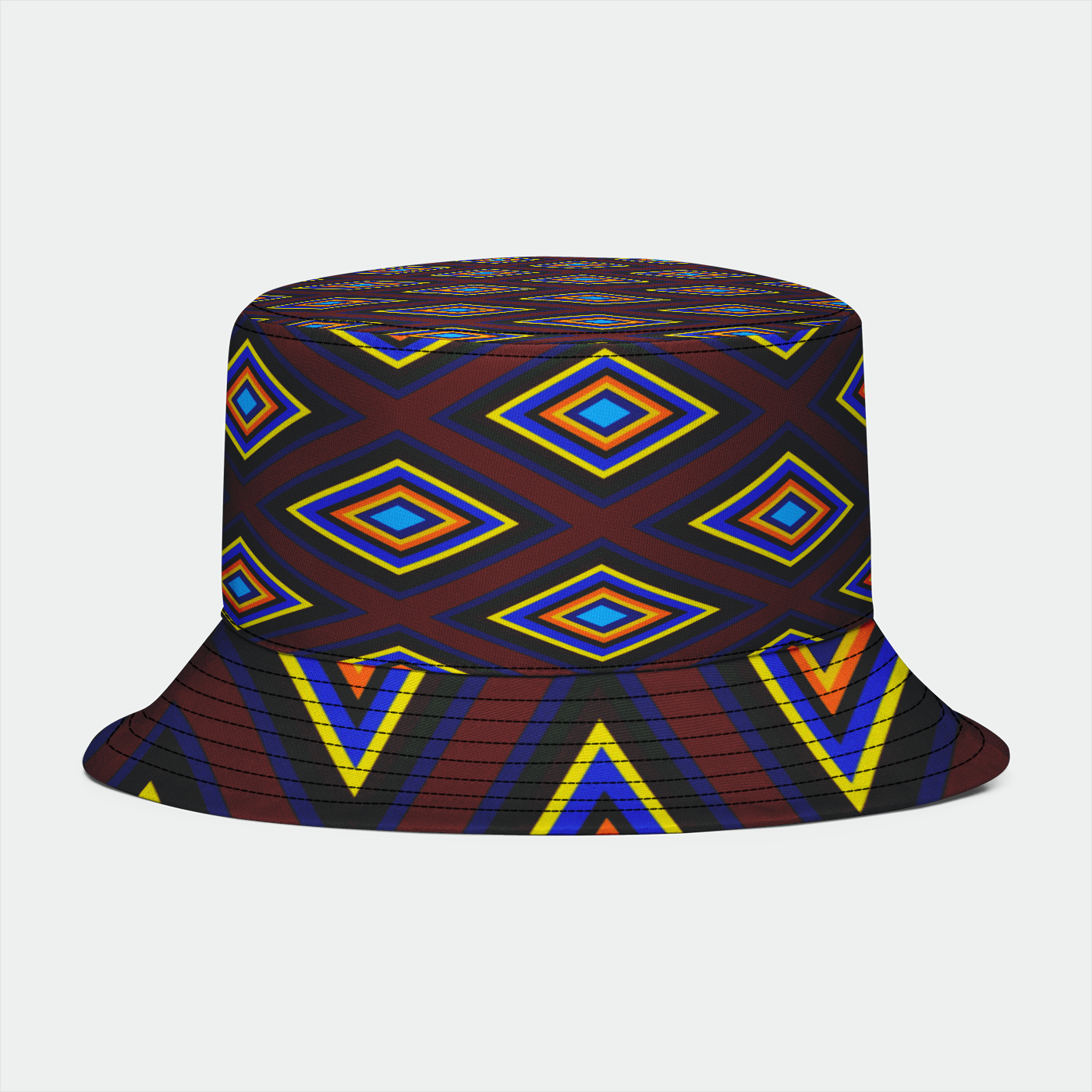 Colorful Diamonds Bucket Hat