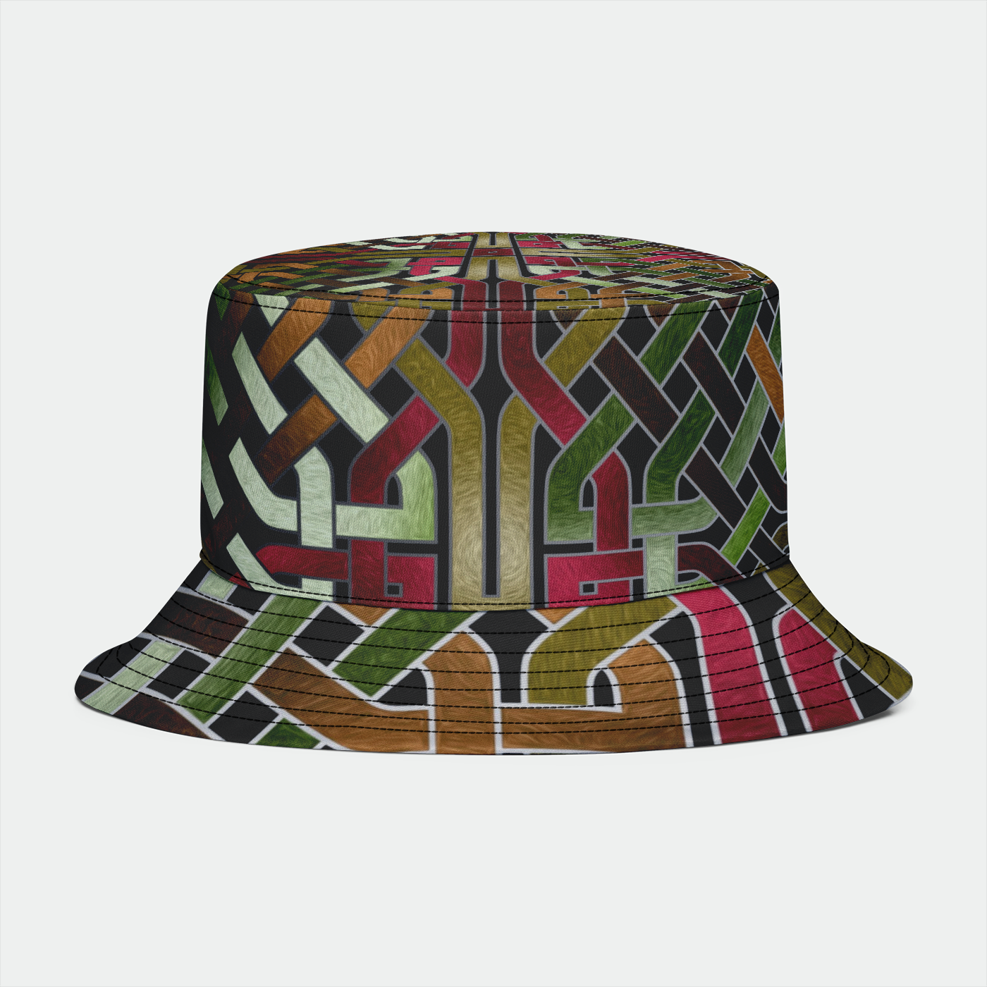 Earthtone Celtic Knot Bucket Hat