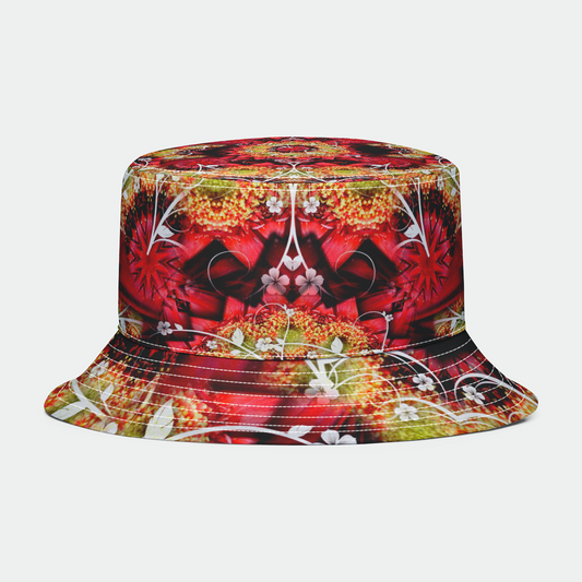 Victorian Vines and Flowers Bucket Hat