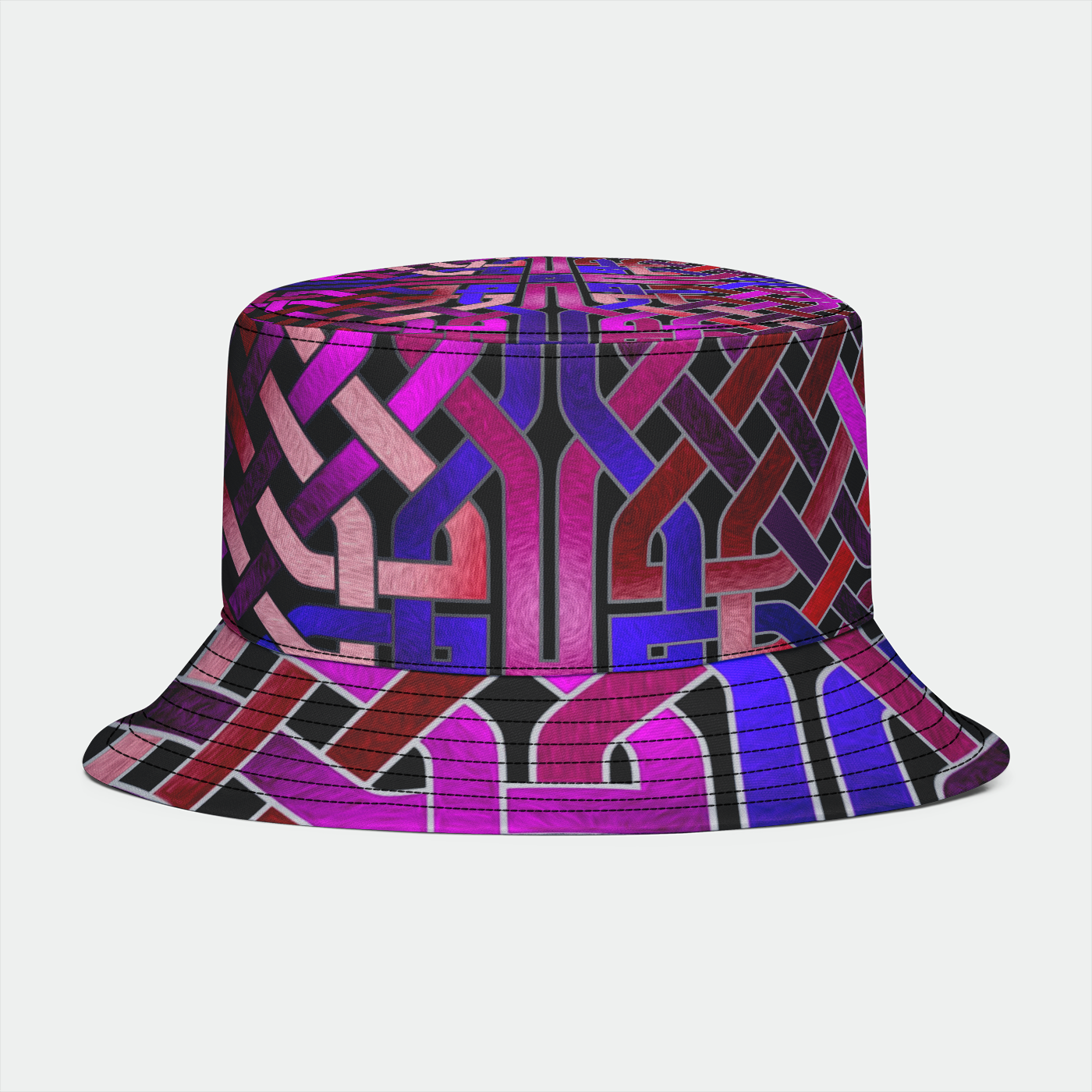 Pink Celtic Knot Bucket Hat