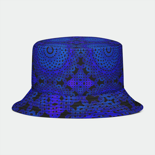 Blue Celtic Knot Bucket Hat