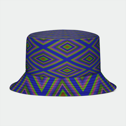 Colorful Diamonds Variation 5 Bucket Hat
