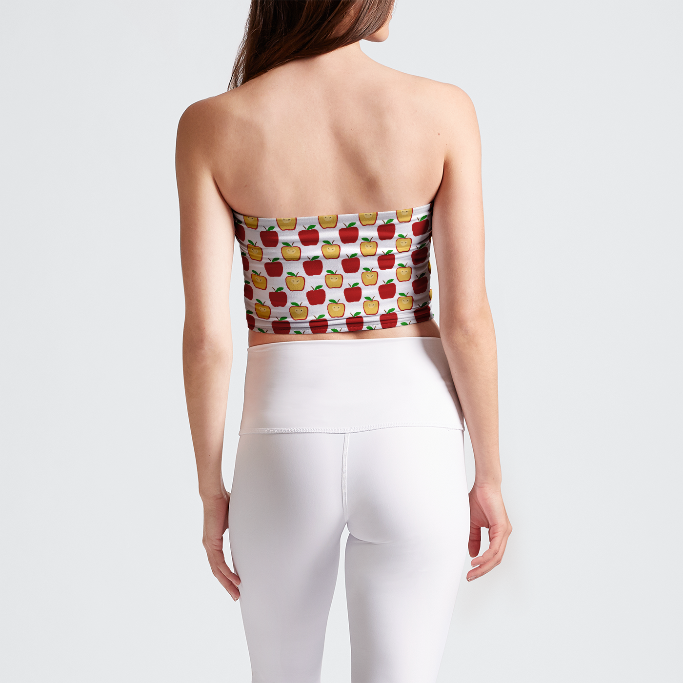 Apple Polkadots Tube Top