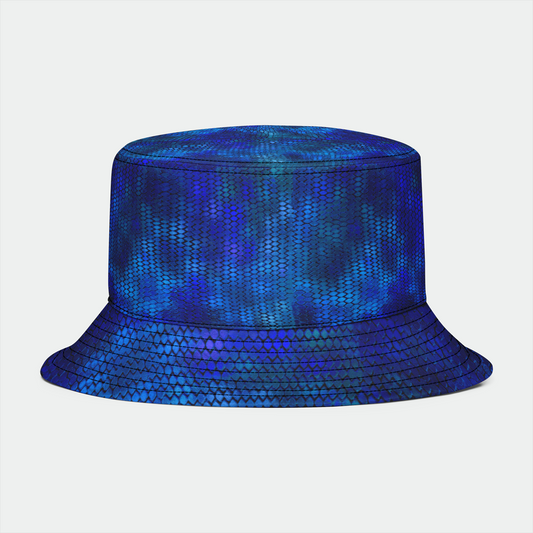 Blue Dragon Scales Bucket Hat