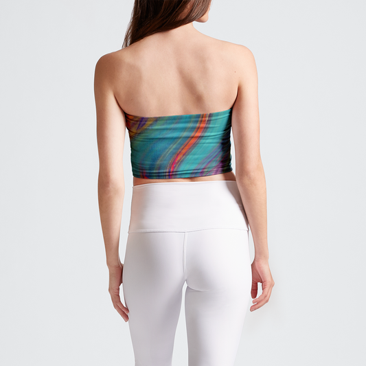 Colorful Sketch Tube Top