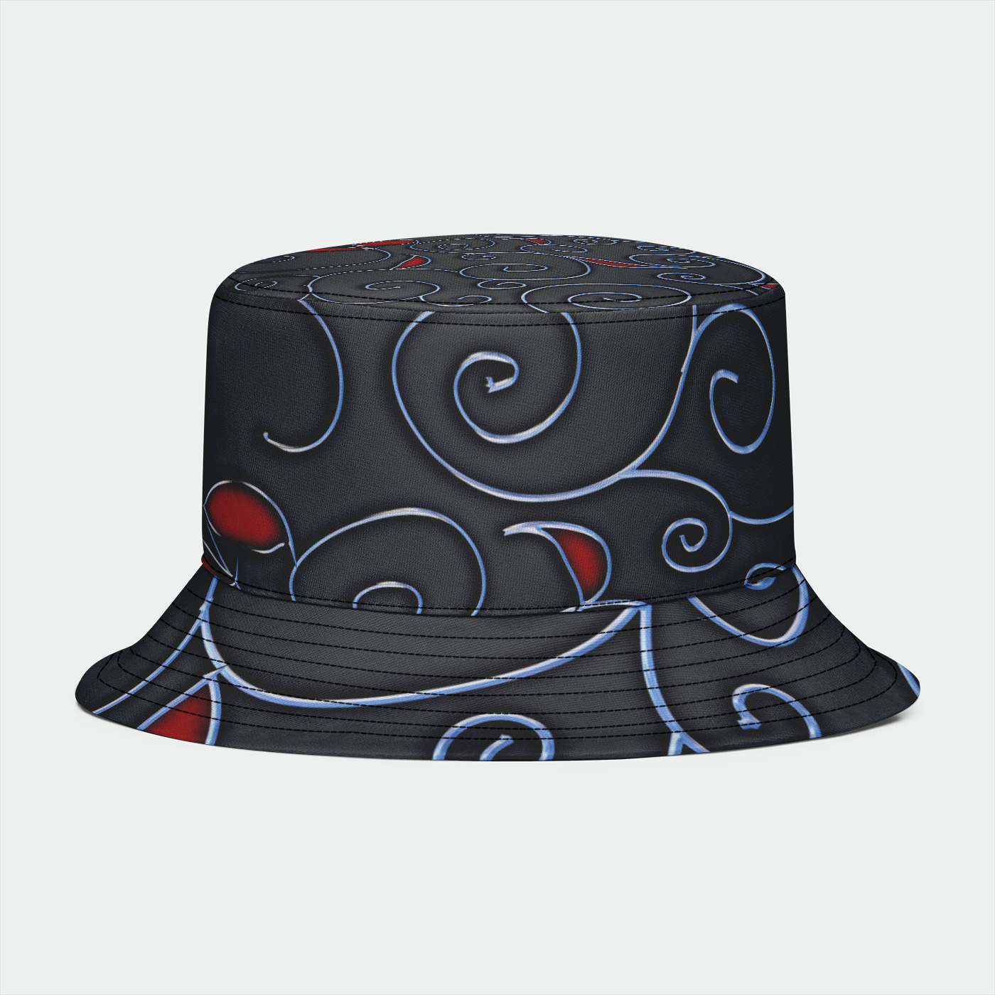 Chrome Vines Bucket Hat