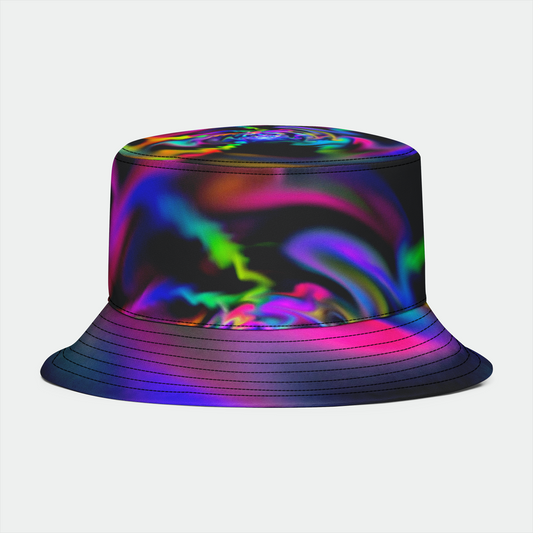 Soft Blend Color Swirl Bucket Hat