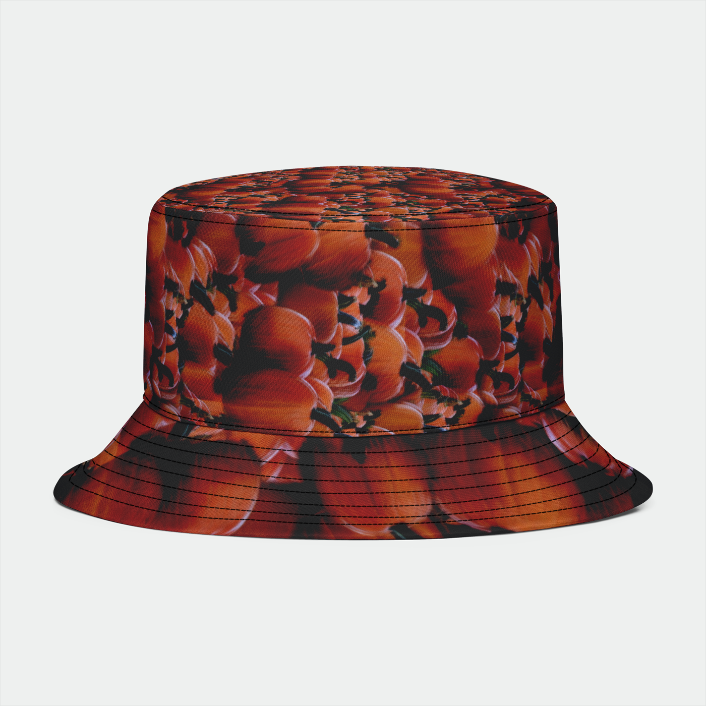 Pumpkins Seamless Bucket Hat