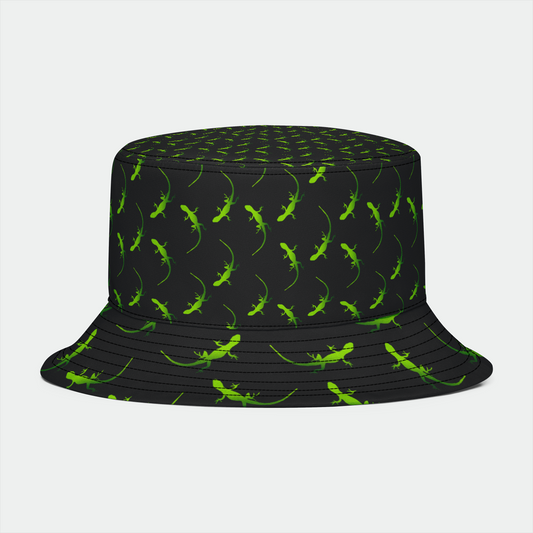Geckos Pattern Bucket Hat