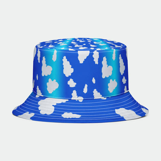 Clouds Pattern Bucket Hat