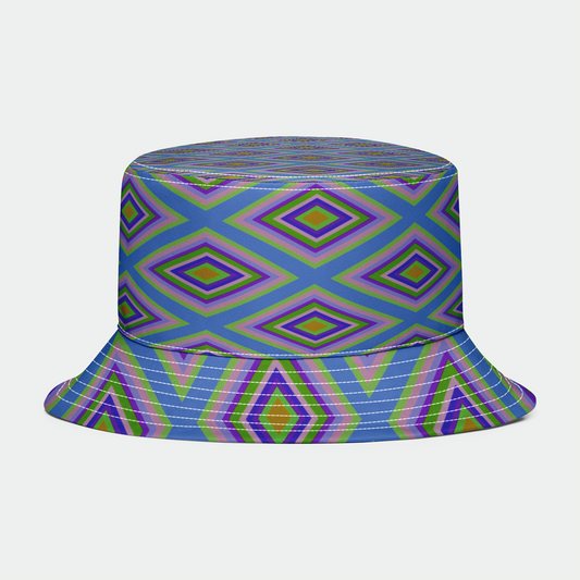 Colorful diamonds Variation 2 Bucket Hat