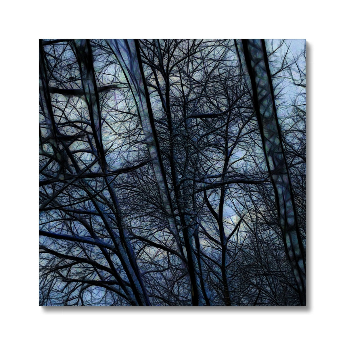 Twilight Icicles Canvas