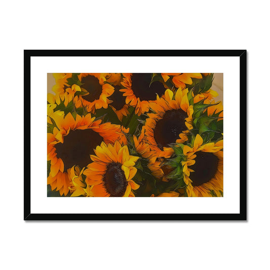 Sunflowers Framed & Mounted Print