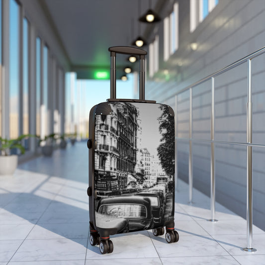 Paris Street 1967 Cabin Suitcase