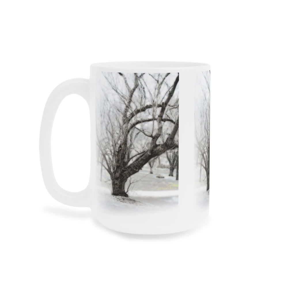 Old Tree On White Ceramic Mugs (11oz\15oz\20oz)