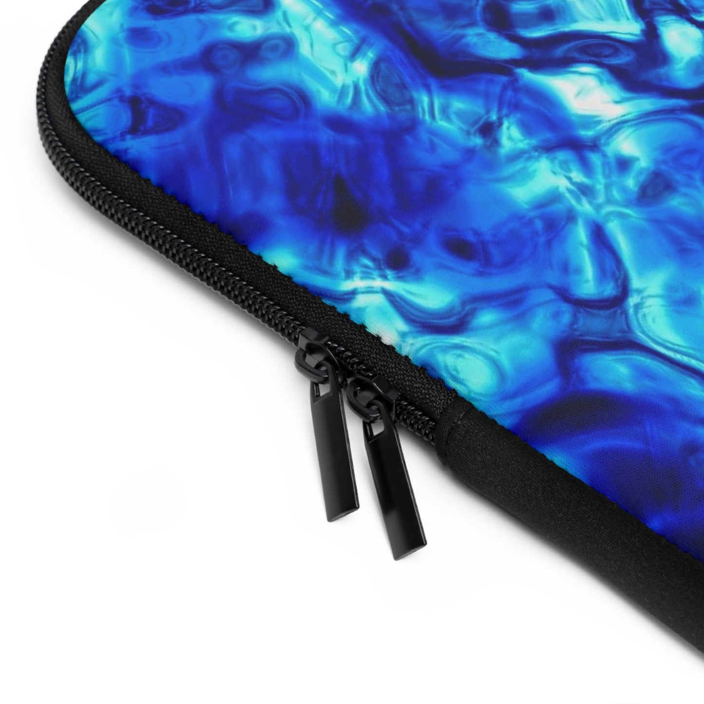 Blue Water Abstract Laptop Sleeve