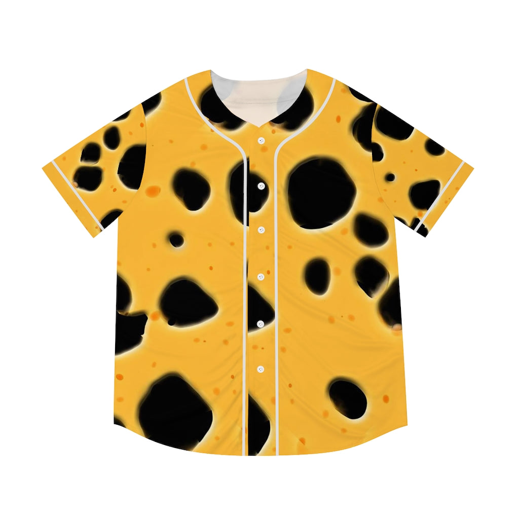 Cheese Men's Baseball Jersey (AOP)