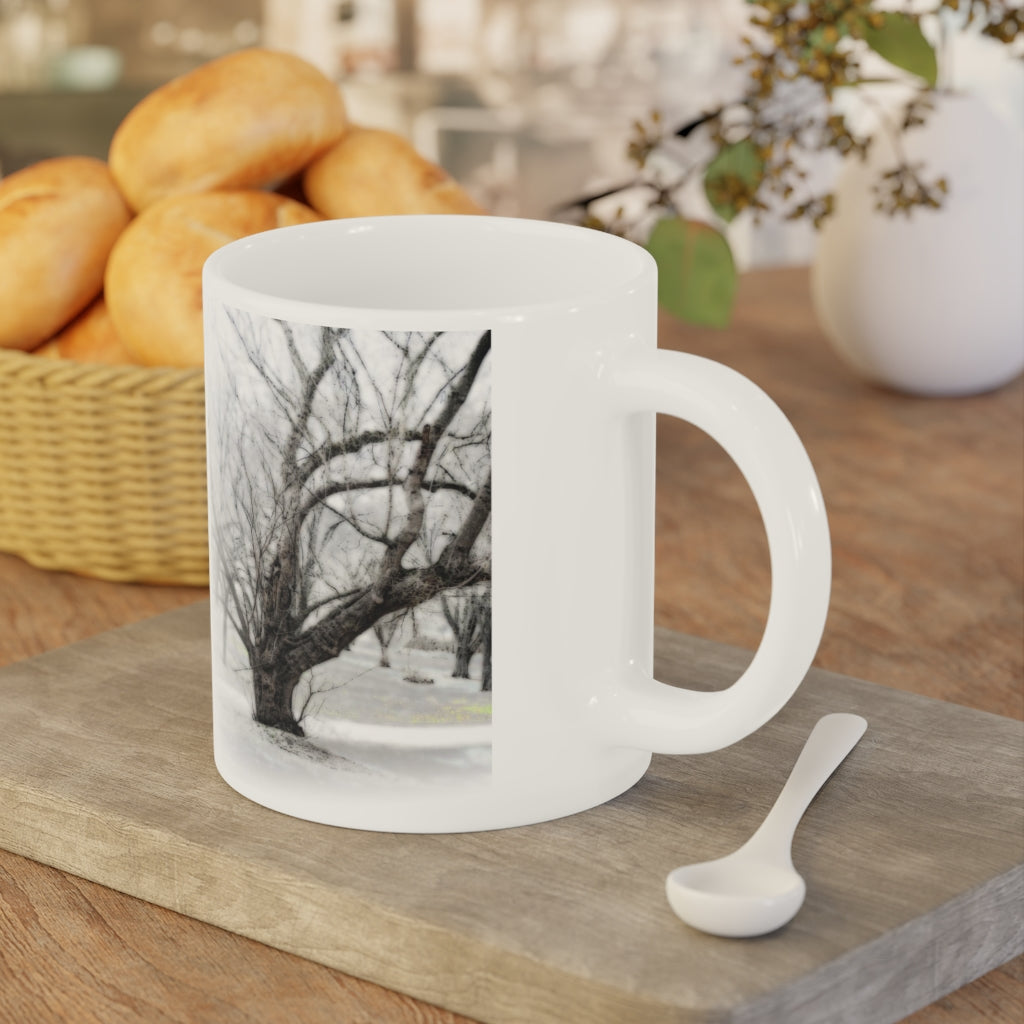 Old Tree On White Ceramic Mugs (11oz\15oz\20oz)