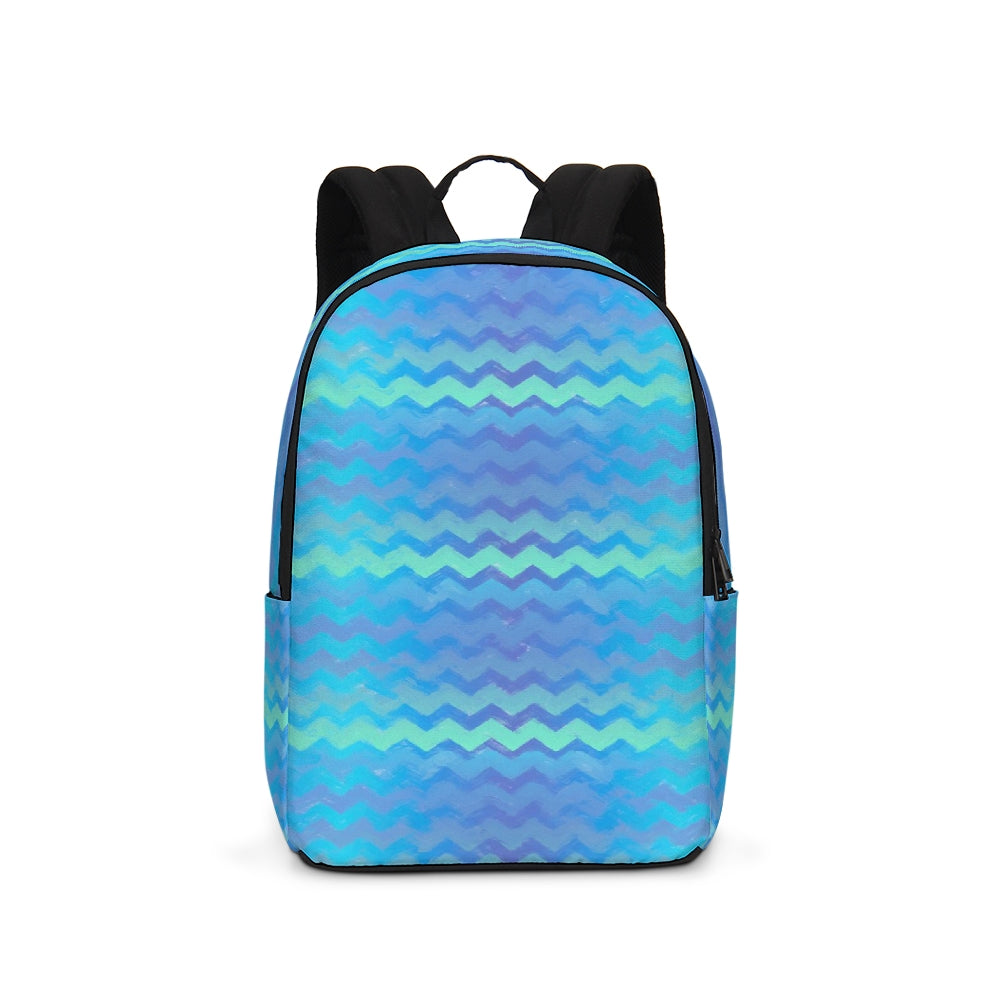 Mermaid Stripes Large Backpack