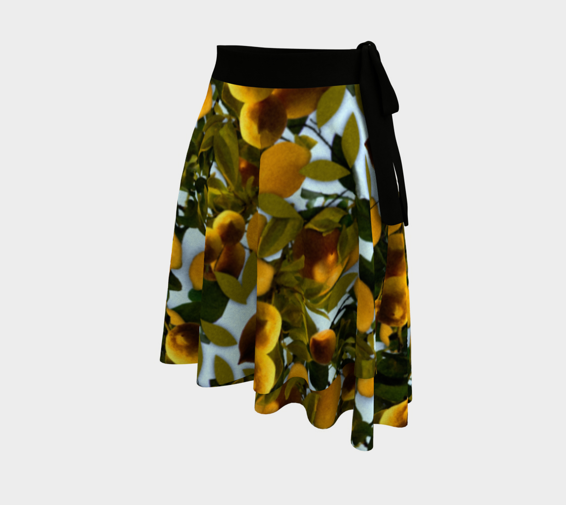 Lemon Tree Wrap Skirt