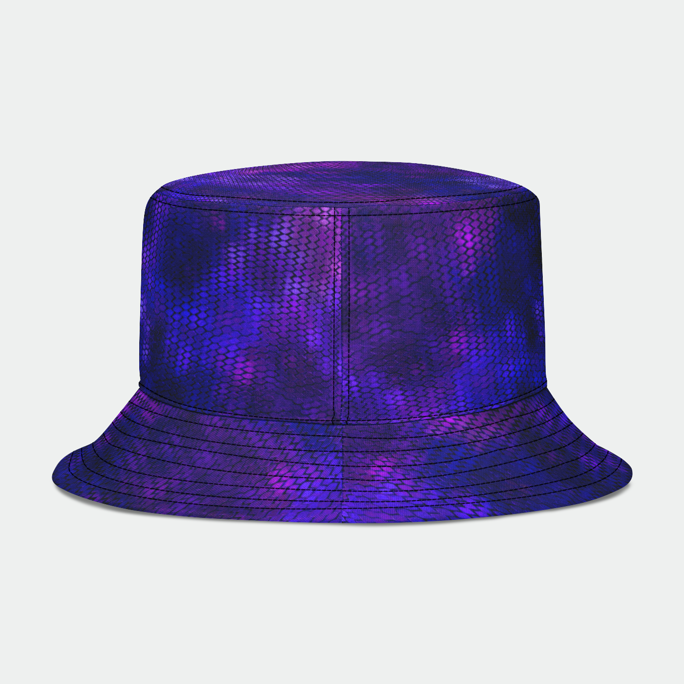 Purple Dragon Scales  Bucket Hat