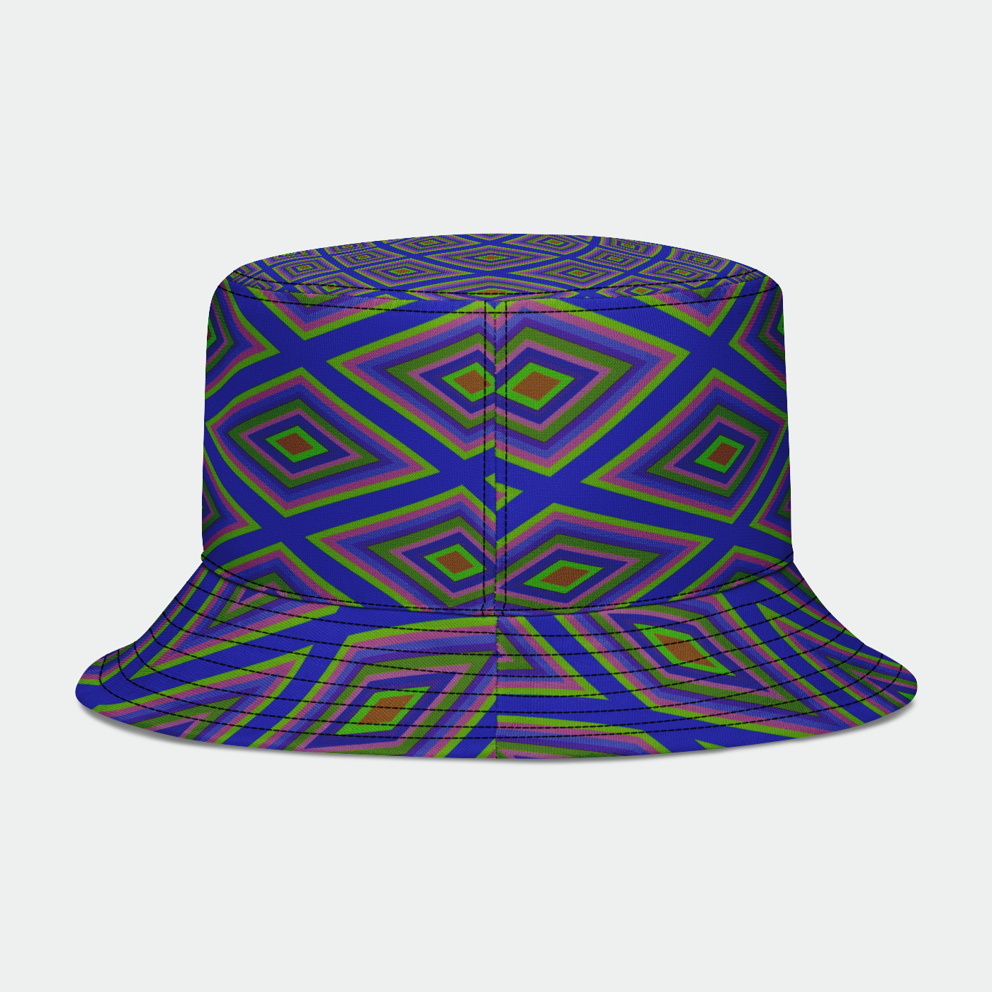 Colorful Diamonds Variation 5 Bucket Hat