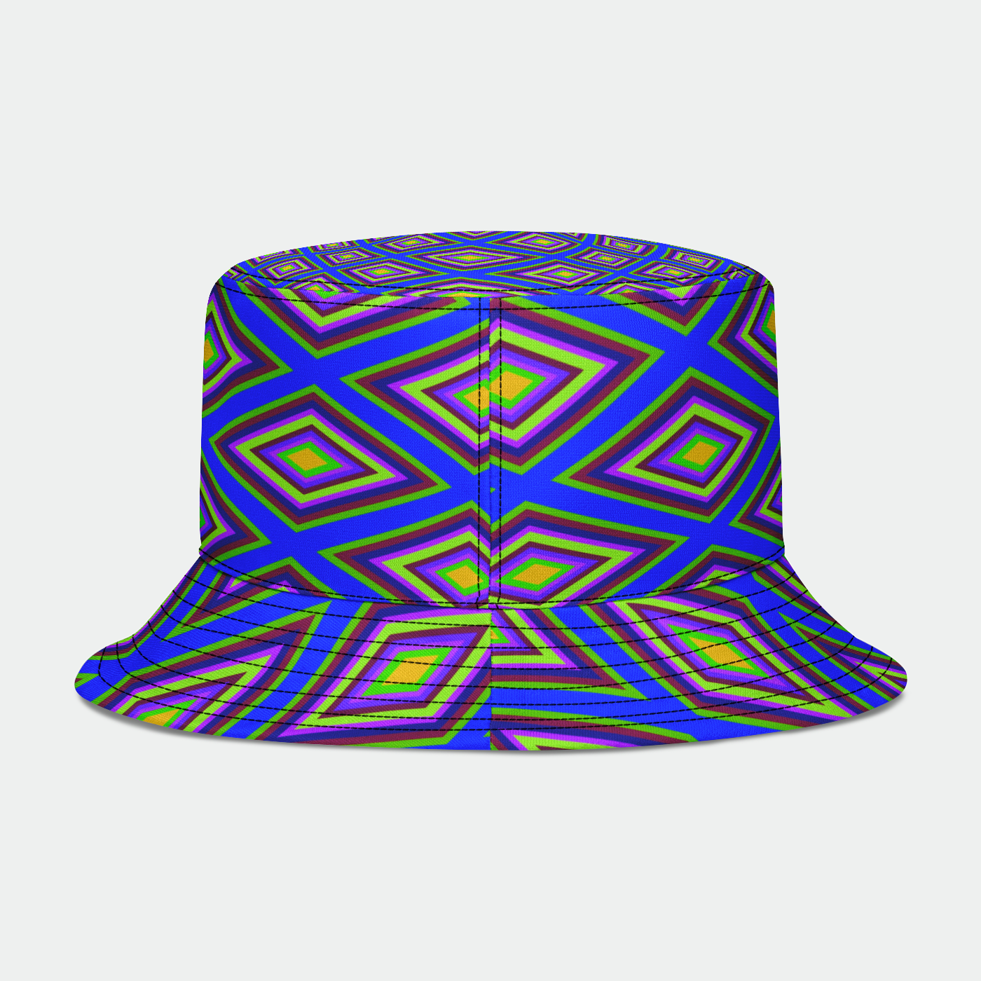 Colorful Diamonds Variation 4 Bucket Hat