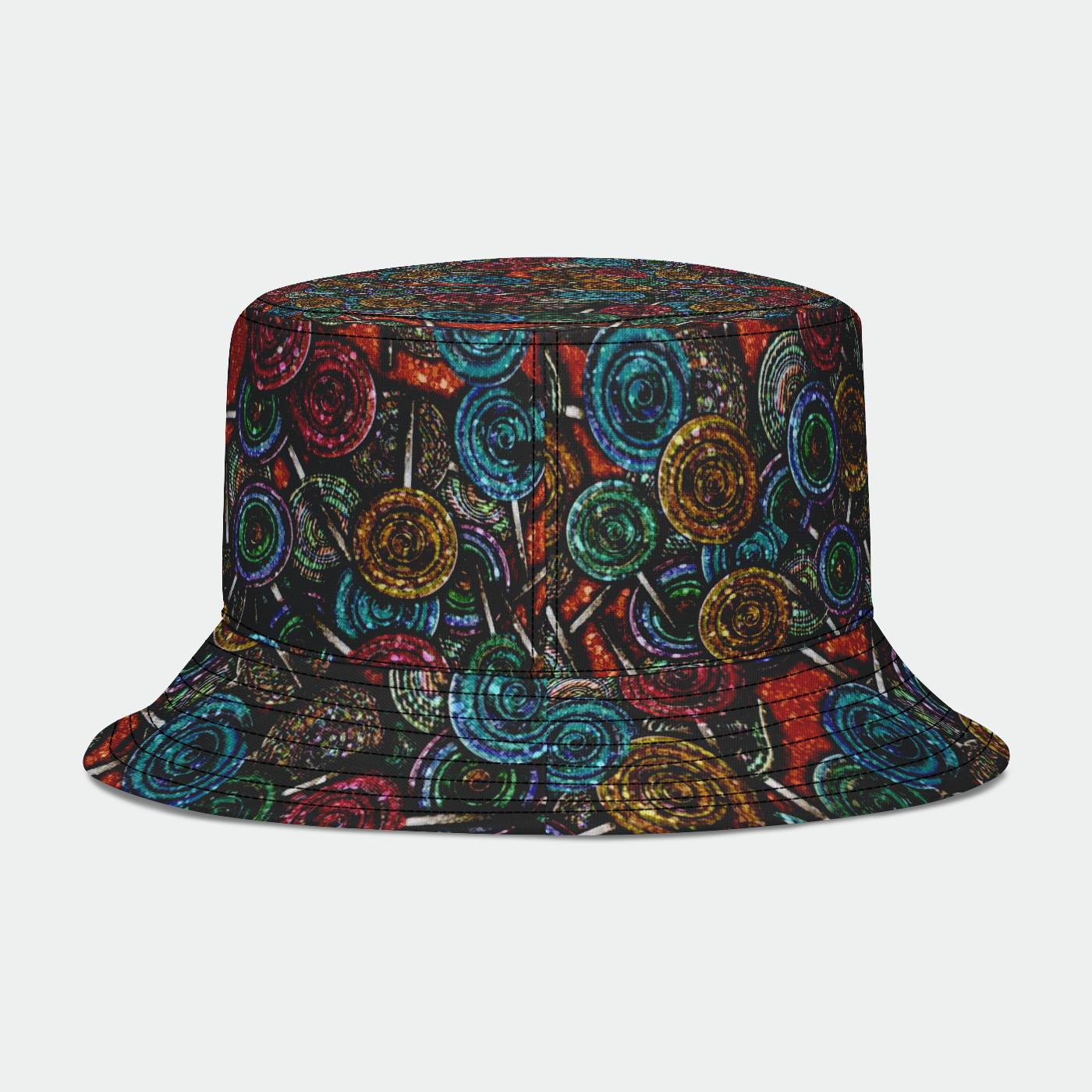 Glitter Lollipops Bucket Hat