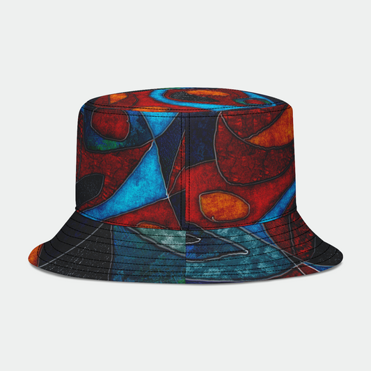 Abstract With Heart Bucket Hat
