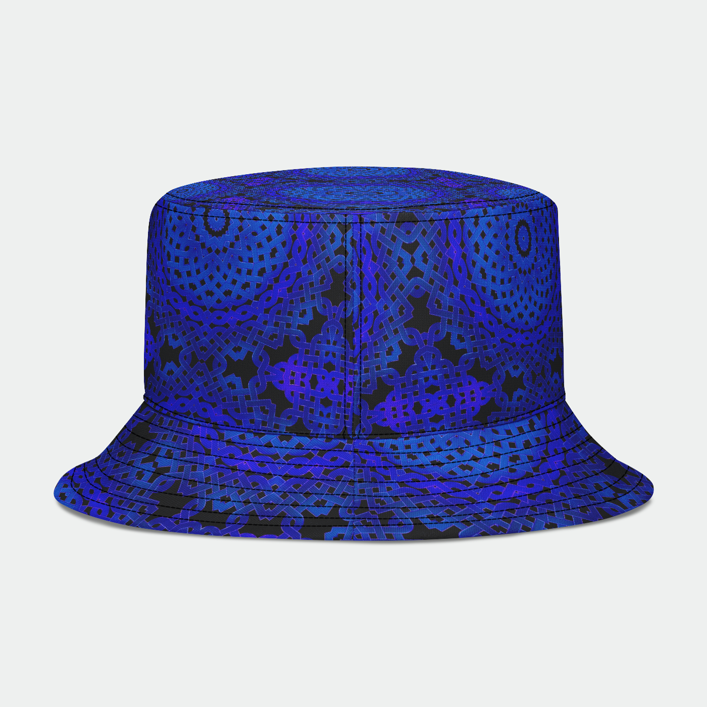 Blue Celtic Knot Bucket Hat