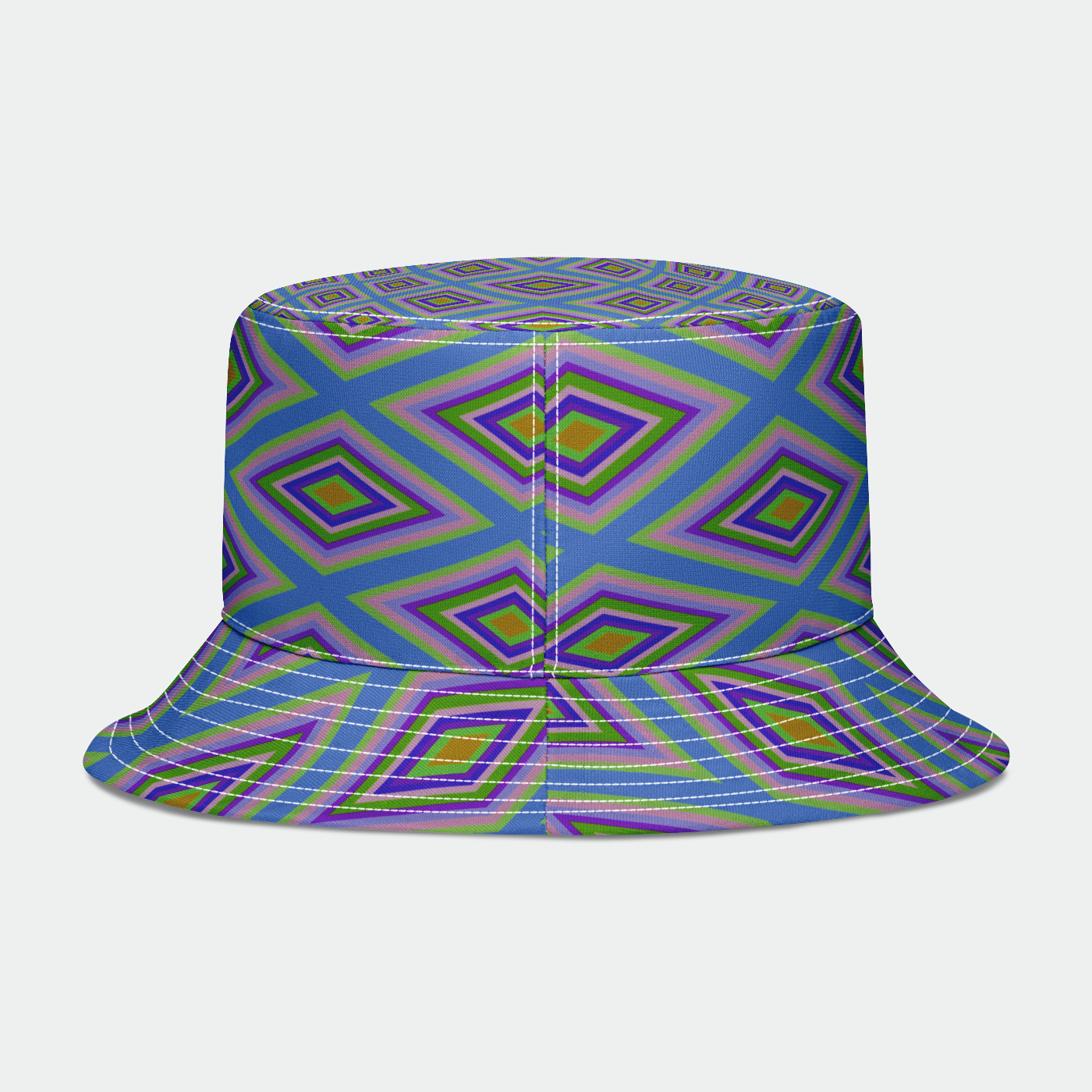 Colorful diamonds Variation 2 Bucket Hat