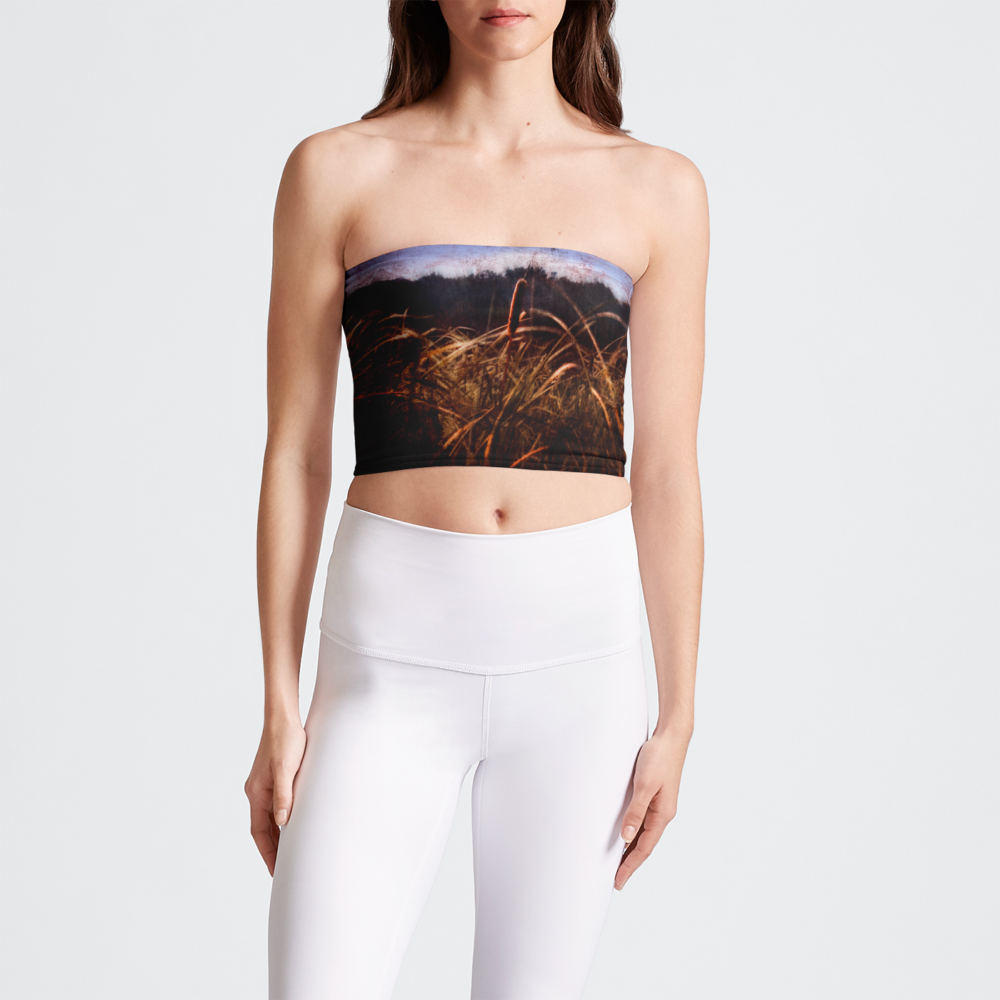 Cat tails in the Wind Tube Top