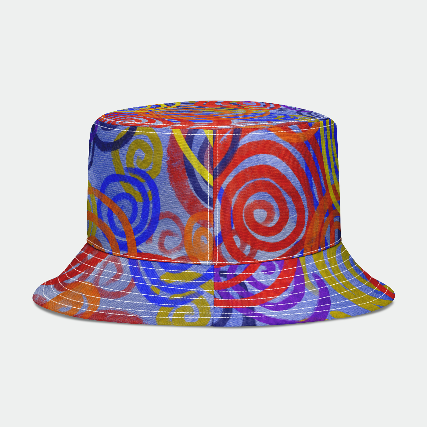 Colorful Spirals Bucket Hat