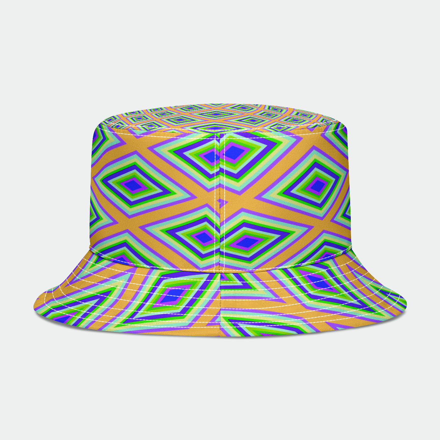 Colorful diamonds Variation 1 Bucket Hat