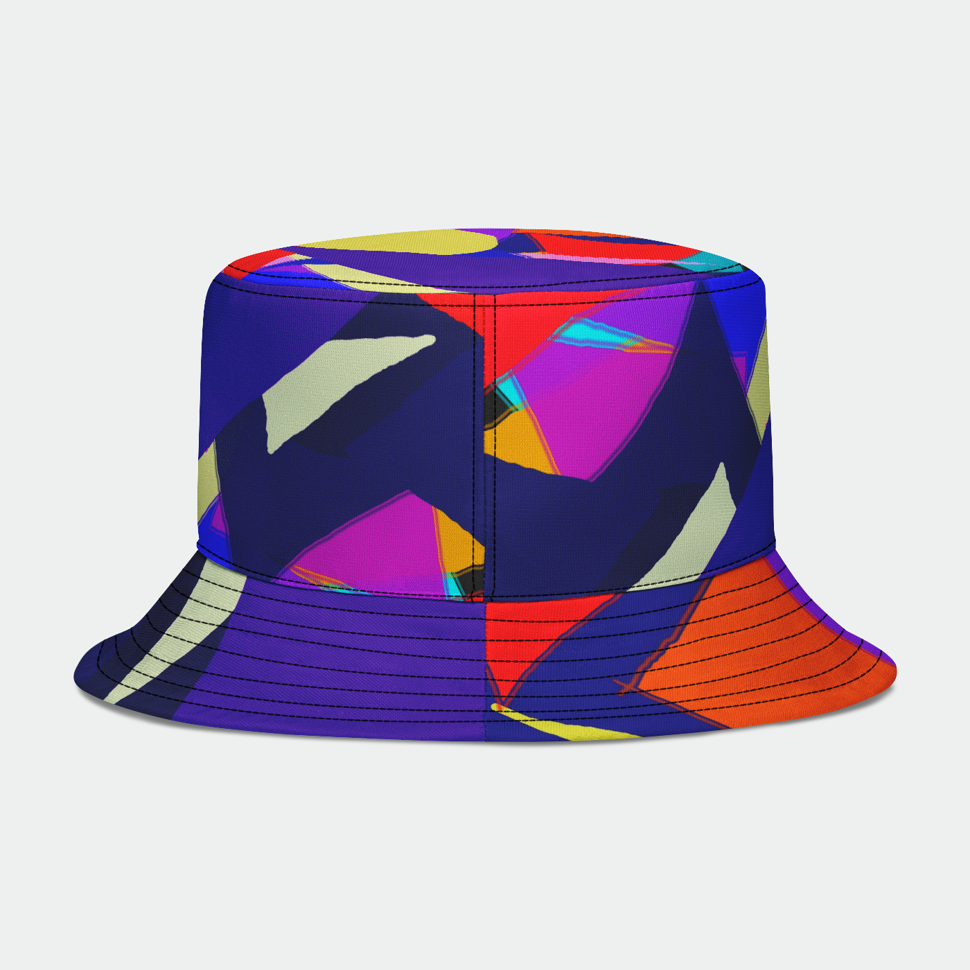 Triangles Abstract Bucket Hat